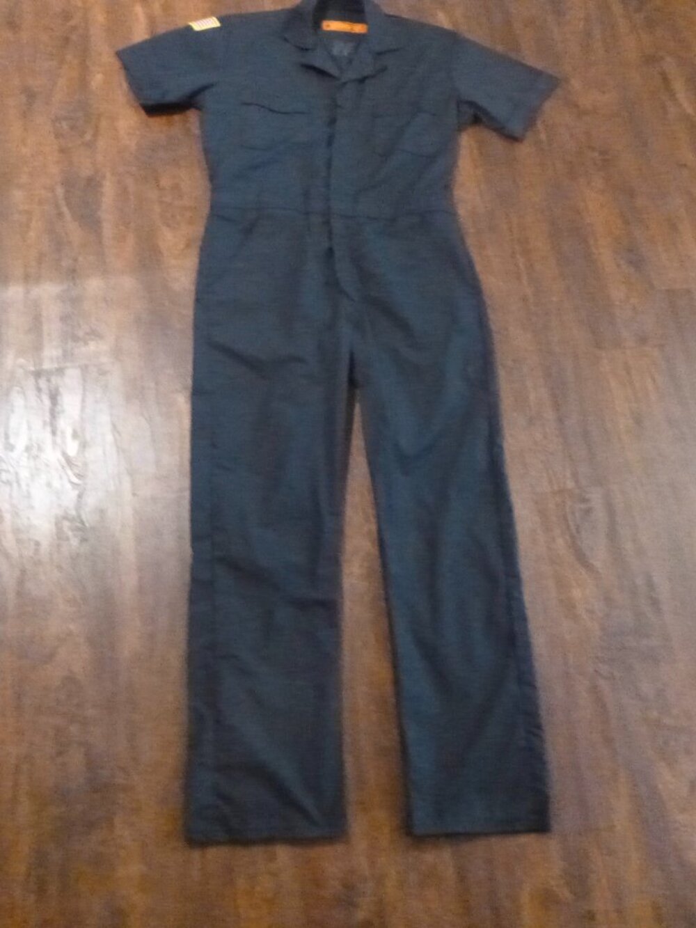 FIRE RESCUE COVERALL JUMPSUIT SIZE MED / RG DURABLE PRESS